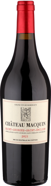 2022 Saint-Georges SAINT-EMILION von Ch&acirc;teau Macquin - Rotwein