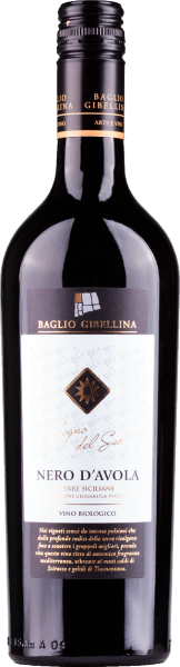 2024 Bio Nero DAvola von Baglio Gibellina - Rotwein