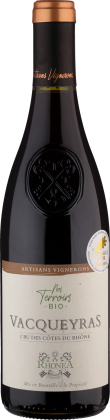 2021 Bio Vacqueyras Nos Terroirs von Rhon&eacute;a - Rotwein