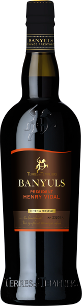 2007 Banyuls Grand Cru PRESIDENT HENRY VIDAL von Terres des Templiers - Rotwein