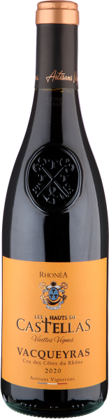 2022 Vacqueyras Haut Castellas von Vignerons de Caract&egrave;re Vacqueyras - Rotwein