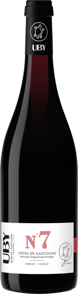2024 Uby N&deg;7 Merlot Tannat von Domaine dUby - Rotwein