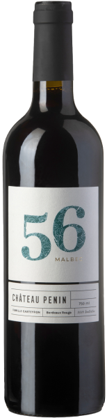 2024 Bordeaux 56 Malbec  von Ch&acirc;teau Penin - Rotwein