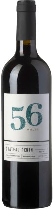 2024 Bordeaux 56 Malbec  von Ch&acirc;teau Penin - Rotwein