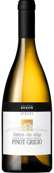 2025 PINOT GRIGIO  S&uuml;dtirol von Kellerei Bozen/Gries - Wei&szlig;wein