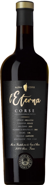 2023 Corse rouge LETERNA Cave Aleria  - Rotwein