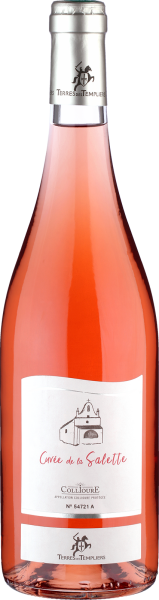 2025 Collioure Ros&eacute; Cuv&eacute;e de la SALETTE von Terres des Templiers - Ros&eacute;wein