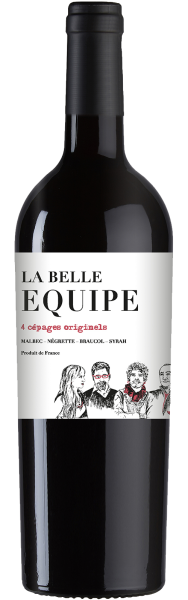 2023 La Belle &Eacute;quipe von Vinovalie - Rotwein