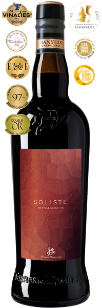 2008 Banyuls Grand Cru SOLISTE von Terres des Templiers - Rotwein