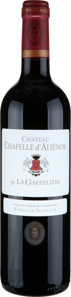 2020 Bordeaux Sup&eacute;rieur by La Gaffeliere von Ch&acirc;teau Chapelle dAlienor - Rotwein