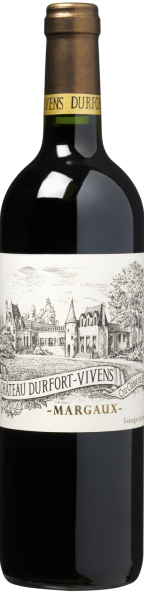2016 Margaux Grand Cru Class&eacute; von Ch&acirc;teau Durfort-Vivens - Rotwein
