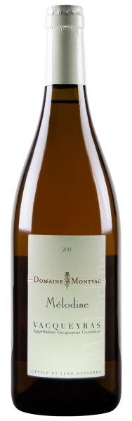 2012 Vacqueyras blanc Melodine von Domaine de Montvac - Wei&szlig;wein