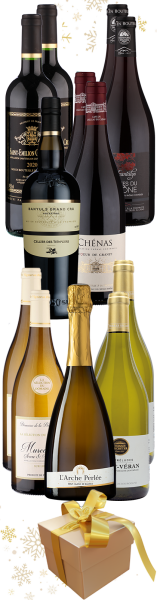 12 Flaschen  WINE &amp; DINE - paket - Frankreich