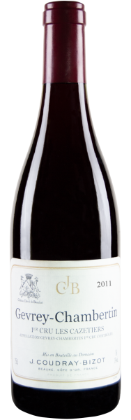 2011 Gevrey Chambertin !er Cru Les Cazetiers von J.Coudray-Bizot Ch&acirc;teau de Beaufort - Rotwein